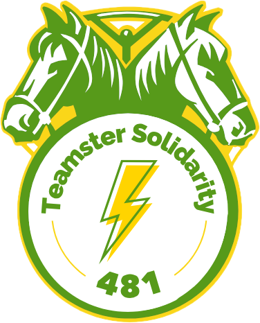 Teamsters Solidarity Local 481 Slate logo